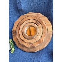 SECONDS Wooden Child Mirror Extra Small