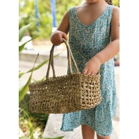Handwoven Carrier Basket