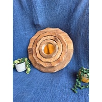 SECONDS Wooden Child Mirror Large