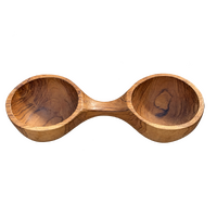 Wooden Double Circle Sorting Bowl