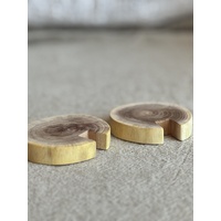 Raw Edge Montessori Interlocking Wood Set of 2