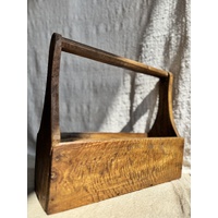 Wooden Tray with High Handle