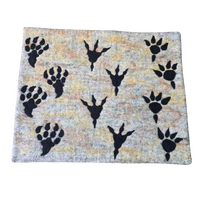 Footprints Felt Mat