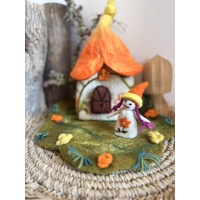 Felt Fairy House with Fairy