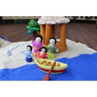 South Pacific Village Set