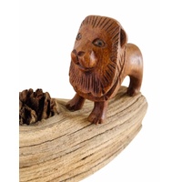 Lion Hand Carved