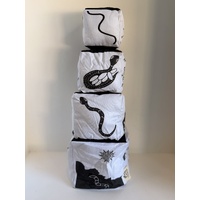 Barna Bidi First Nations Lifecycle Stacking Blocks by Simone Hills