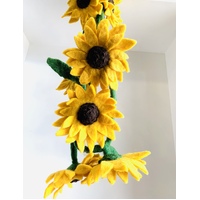 Sunflower Felt Garland