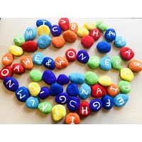 Rainbow Alphabet Oebble Pebbles