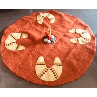 Noongar Felted Campfire Play Mat