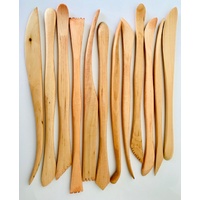 Sculpture & Modelling Tools Set 15 Wooden