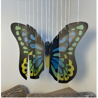Butterfly Glass Wind Chime