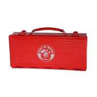 Red Metal Tool Box