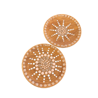 Noongar Plate 12cm Handpainted by Simone Hills