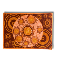 Noongar Season Door Mat by Simone Hills - Bunuru