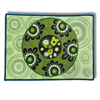 Noongar Season Door Mat by Simone Hills - Djeran