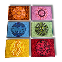 Noongar Seasons Door Mats by Simone Hills - Set of 6