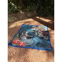 Yarning Connections Woven Rug