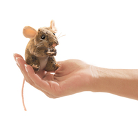 Field Mouse Finger Puppet