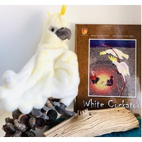 White Cockatoo and Puppet Set