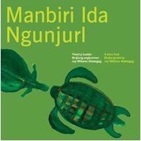  Manbiri ida Ngunjurl Book and Green turtle Puppet Set