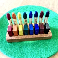 Wax Crayon and Holder Bundle